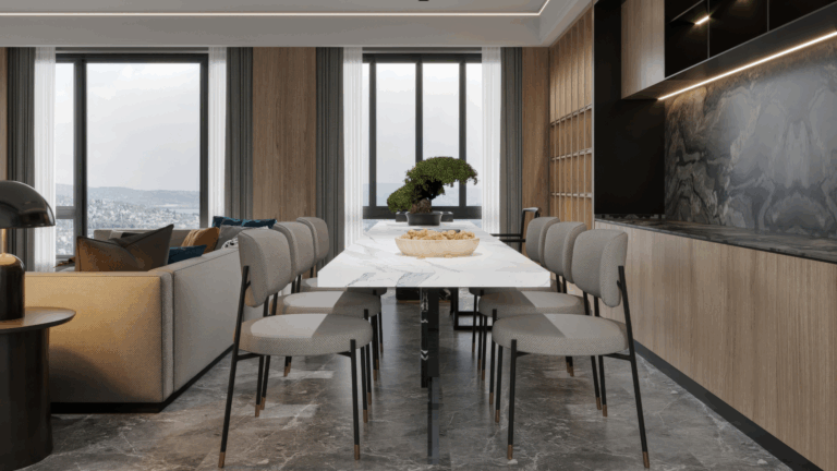 Open-Concept Dining Areas That Define Their Space (17 Smart Solutions)