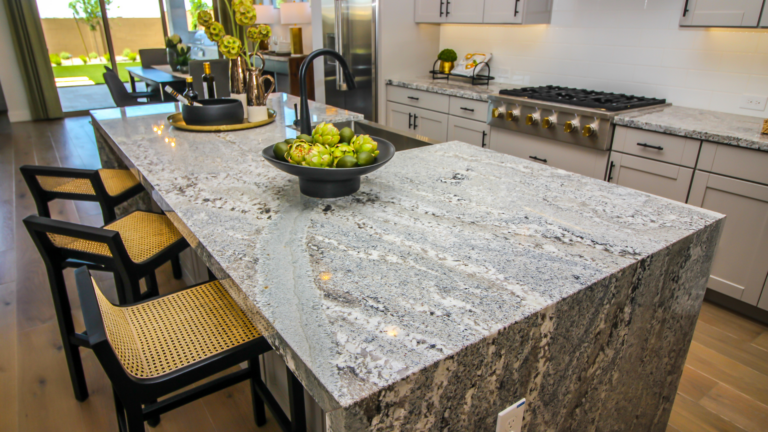 9 Problems With Waterfall Kitchen Countertops That No-One Ever Talks About (Plus 9 Solutions)