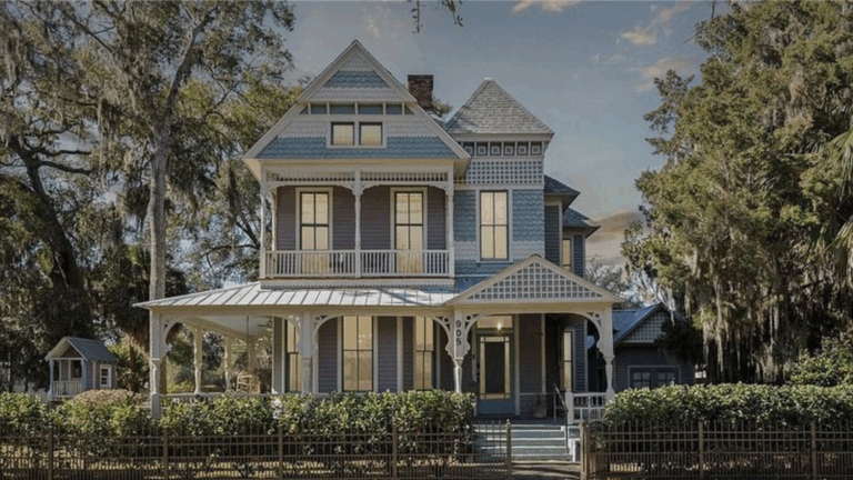 Inside An 1890 Brunswick Victorian With Vintage Tile, Soaring Ceilings, And Hardwood Floors