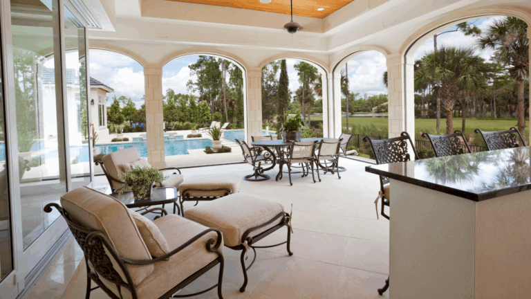A Lanai Is The Perfect Porch Style For Outdoor Entertaining (16 Ways How to Design One)