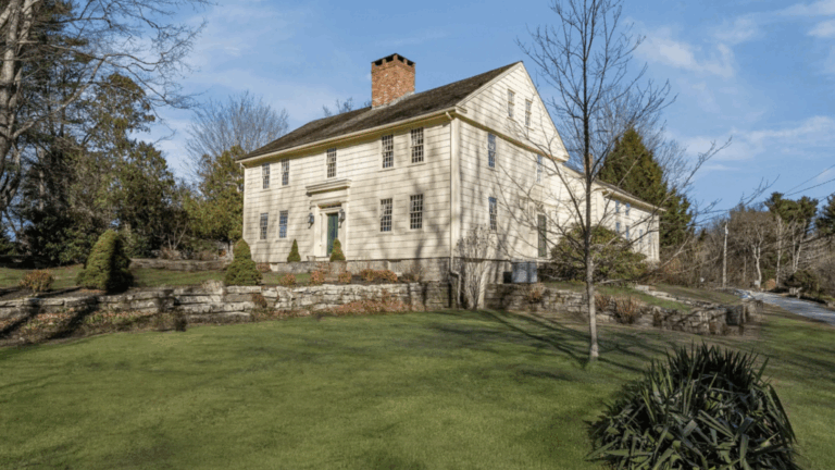 A 1750 Colonial With Soapstone Counters, Fireplaces, Gardens, and In-Law Apartment