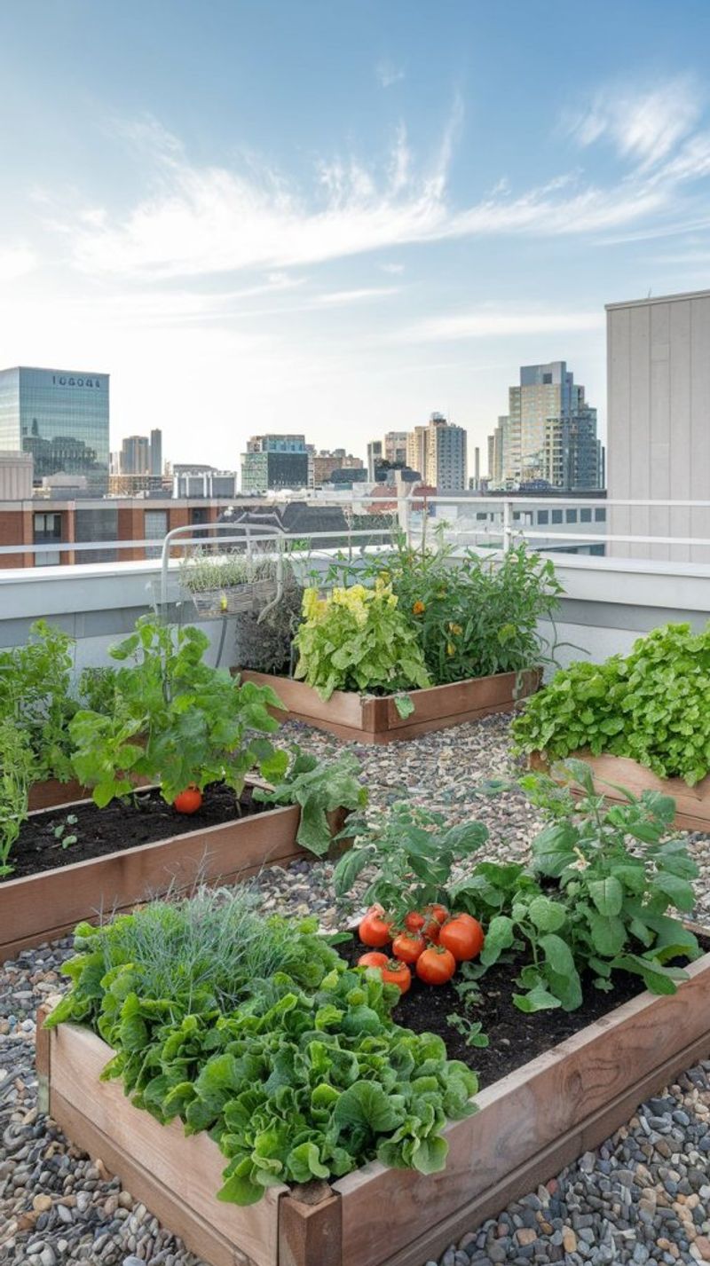 Raised Beds On Rooftop Decks