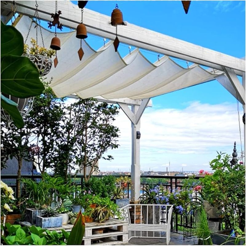 Shade Sails Or Pergolas For Protection