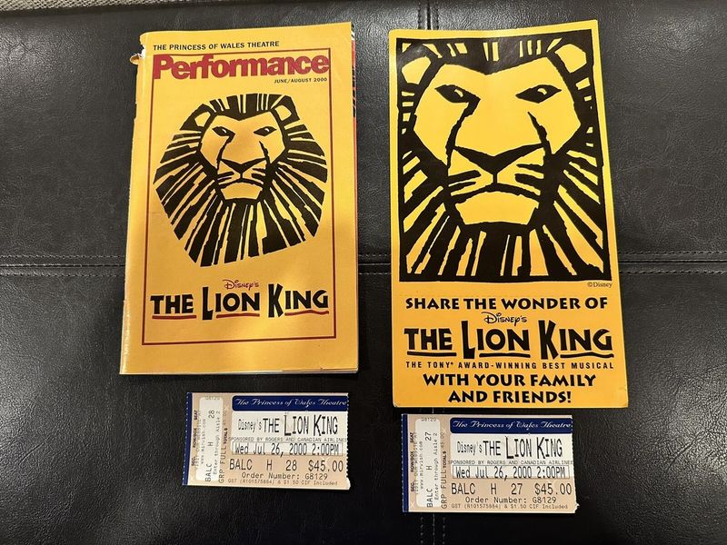 Old Ticket Stubs & Programs