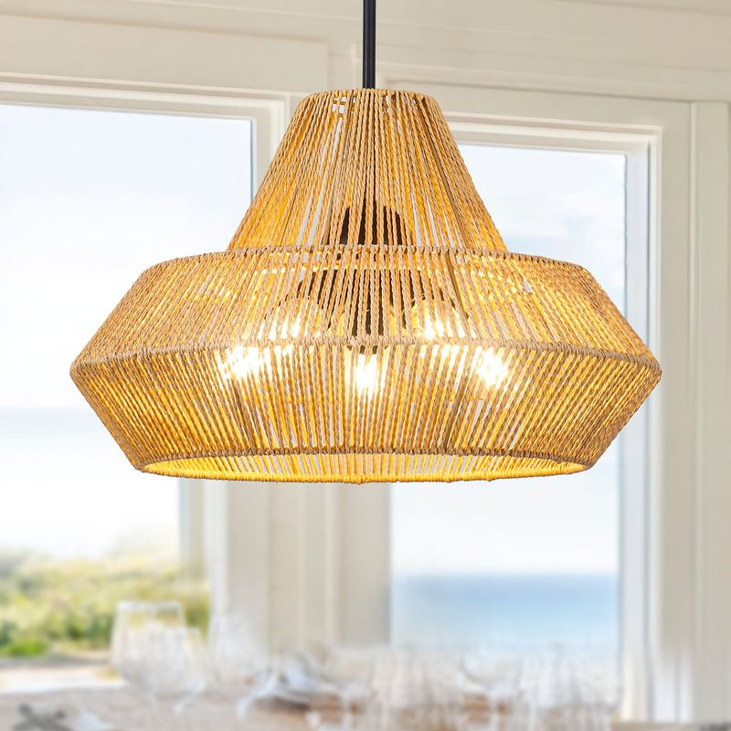 Rattan Pendant Light