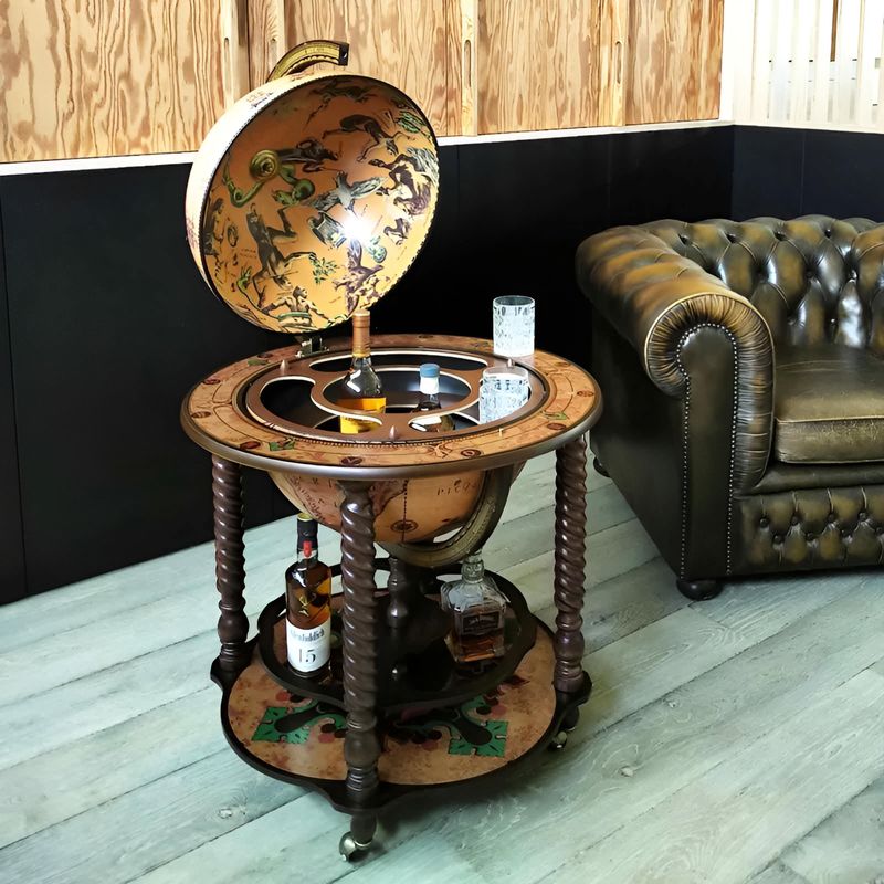 Antique Globe Bar
