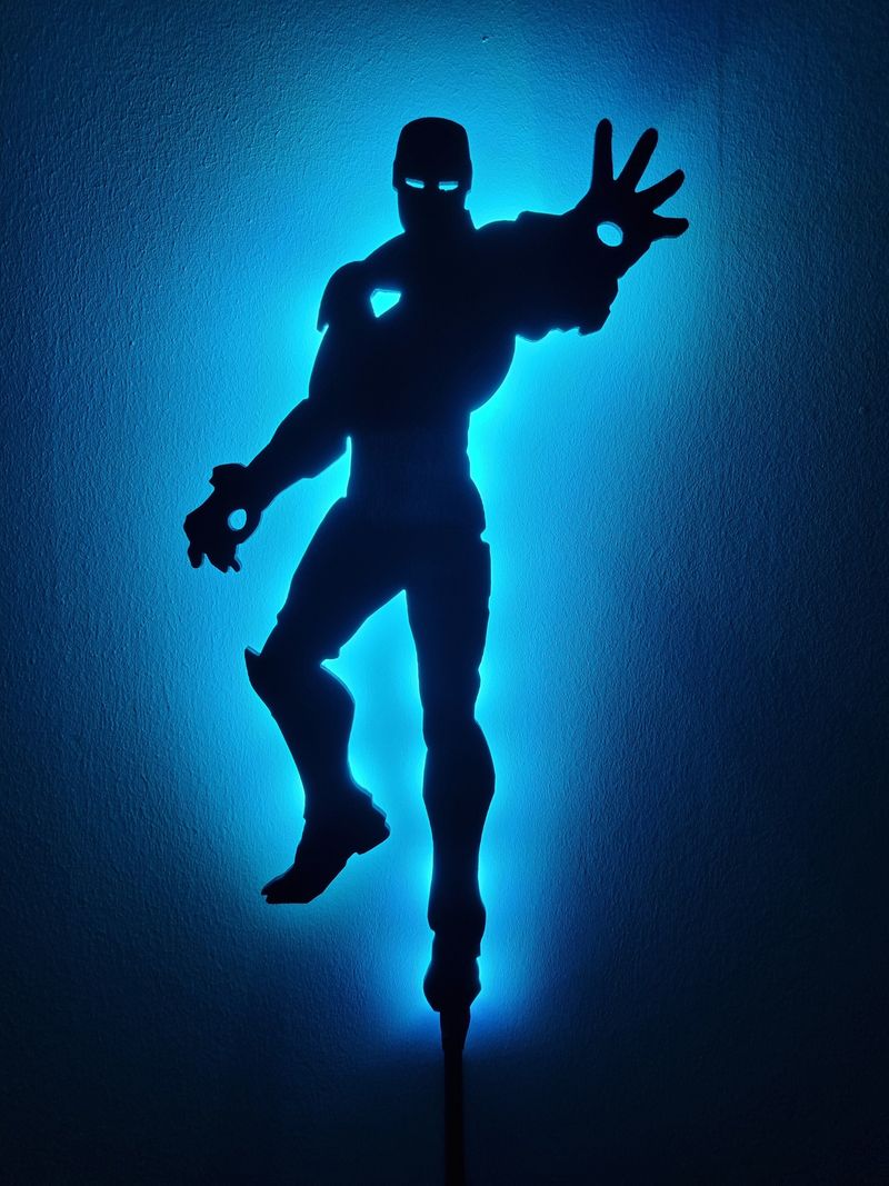 Superhero Silhouette Nightlights