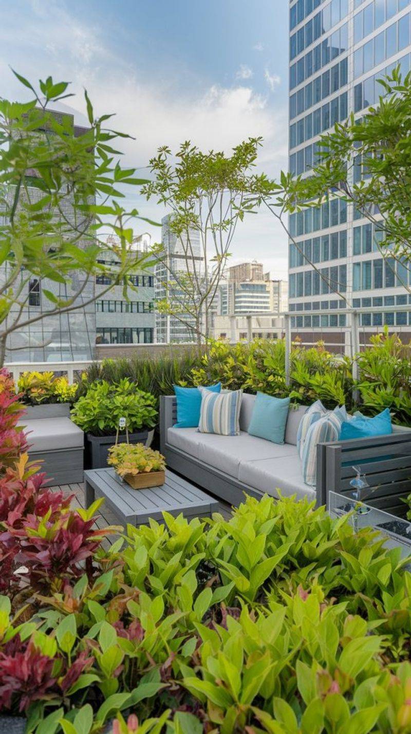 Cozy Seating Nooks Tucked Into Greenery