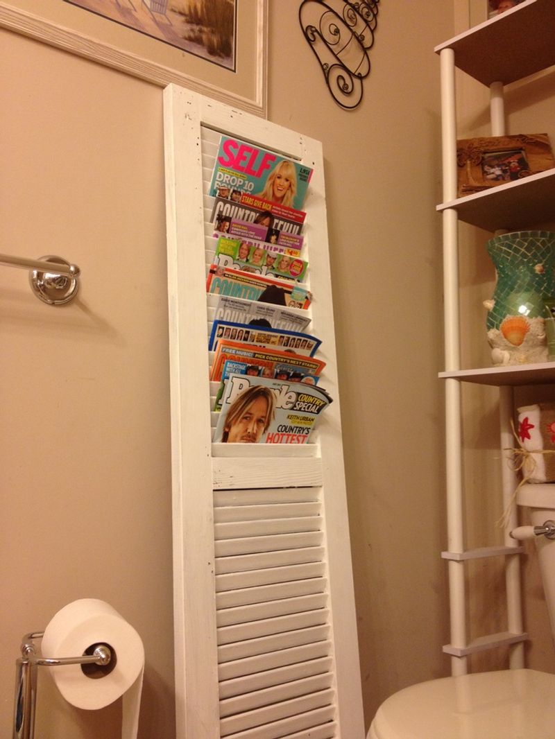 The Pile of Unloved Magazines in the Bathroom