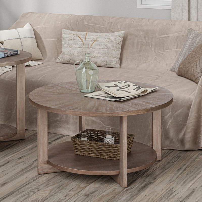 Rustic Wood Coffee Table