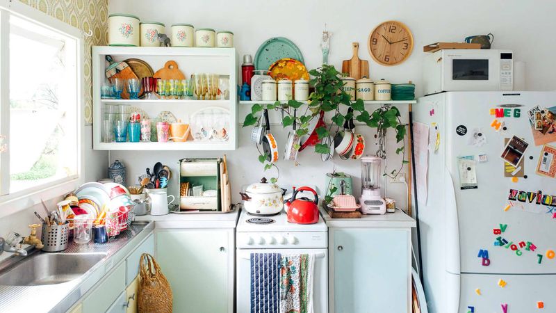 Cluttered Countertops