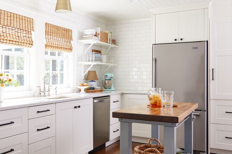 All-White Kitchens