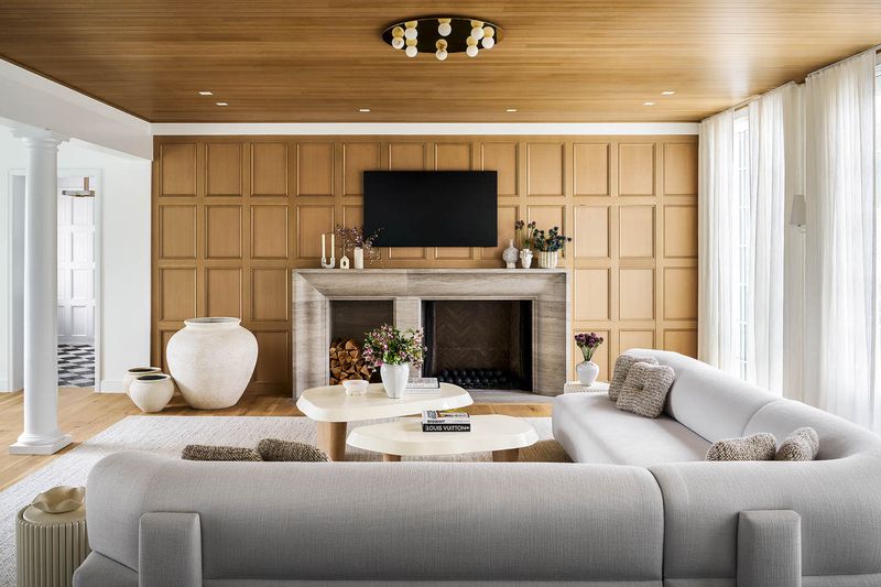 Wood Paneling Makes a Surprising Return