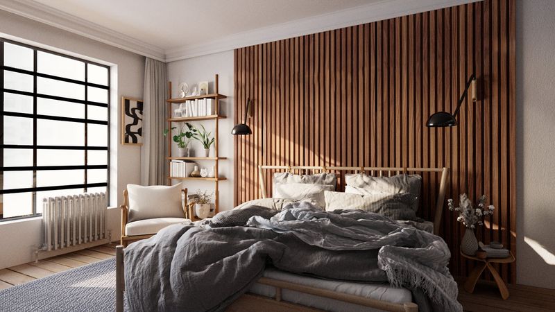Wood Paneling Gets a Modern Makeover