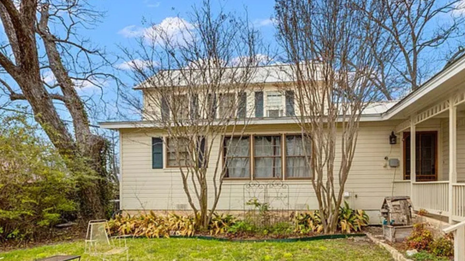 dormer windows in the back