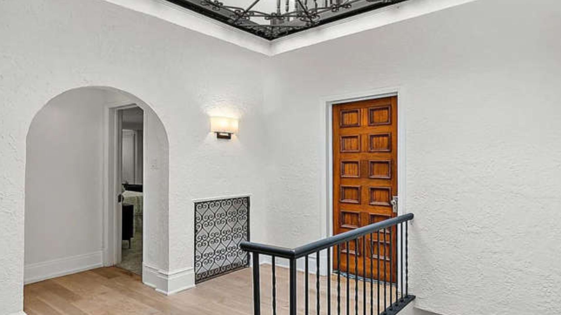 upstairs hallway