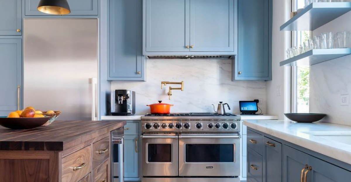 15 Colors To Paint Your Small Kitchen Cabinets That Aren’t Just White