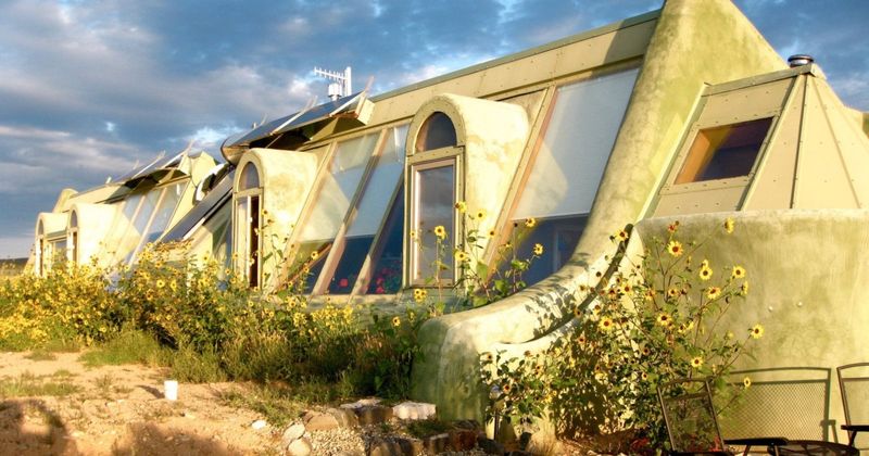 The Earthship in Taos, New Mexico
