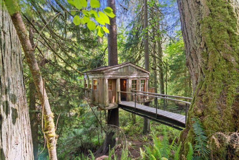 Treehouse Point's Temple of Tranquility