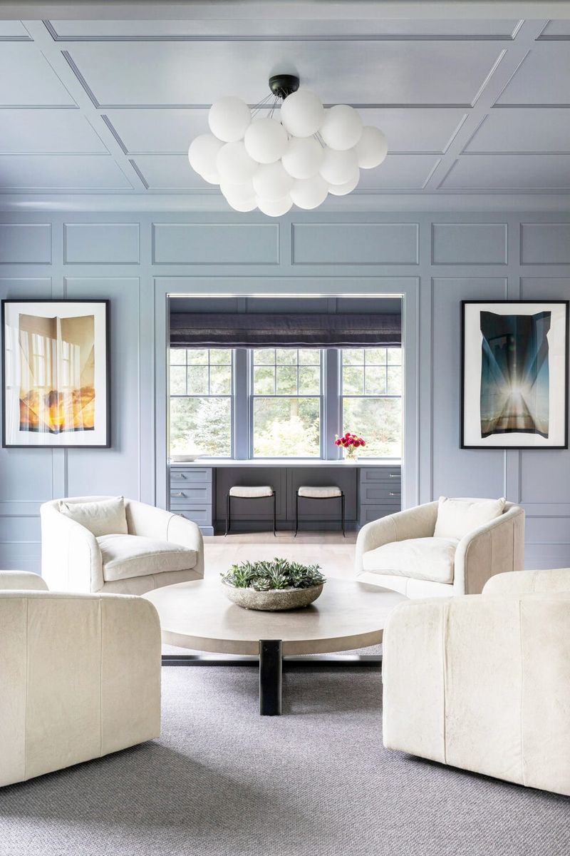 Painted Ceilings in Soft Tones