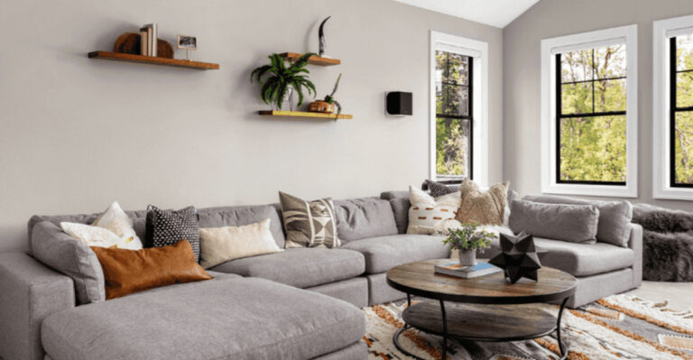 15 Ways To Style A Gray Sofa To Add Color And Life