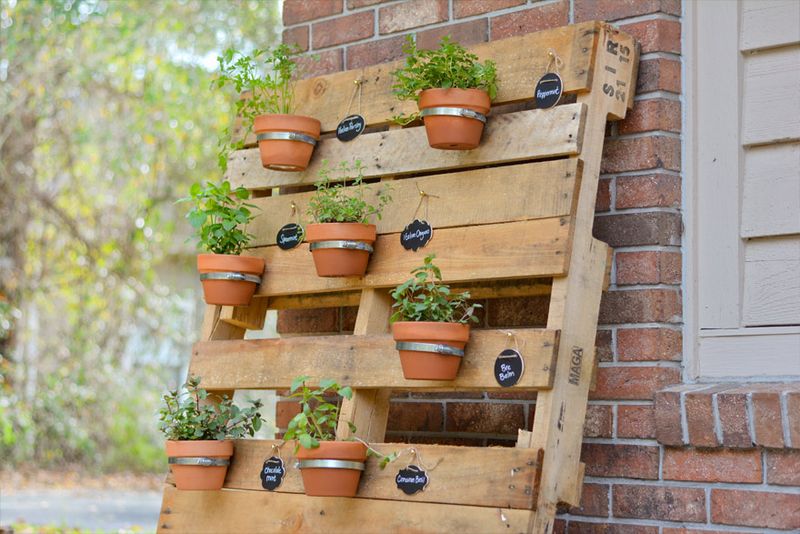 Vertical Herb Wall