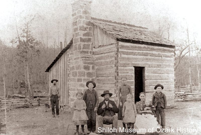 Log Cabin Pioneers (1820s)