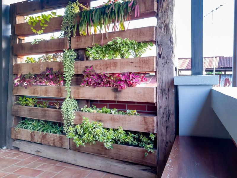 Vertical Pallet Garden