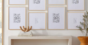 18 Gallery Wall Arrangements That Make Your Entry Hallway Look ...