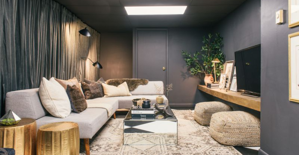 18 Ideas To Make Your Unfinished Basement More Welcoming