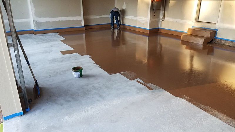 Paint The Concrete Floor