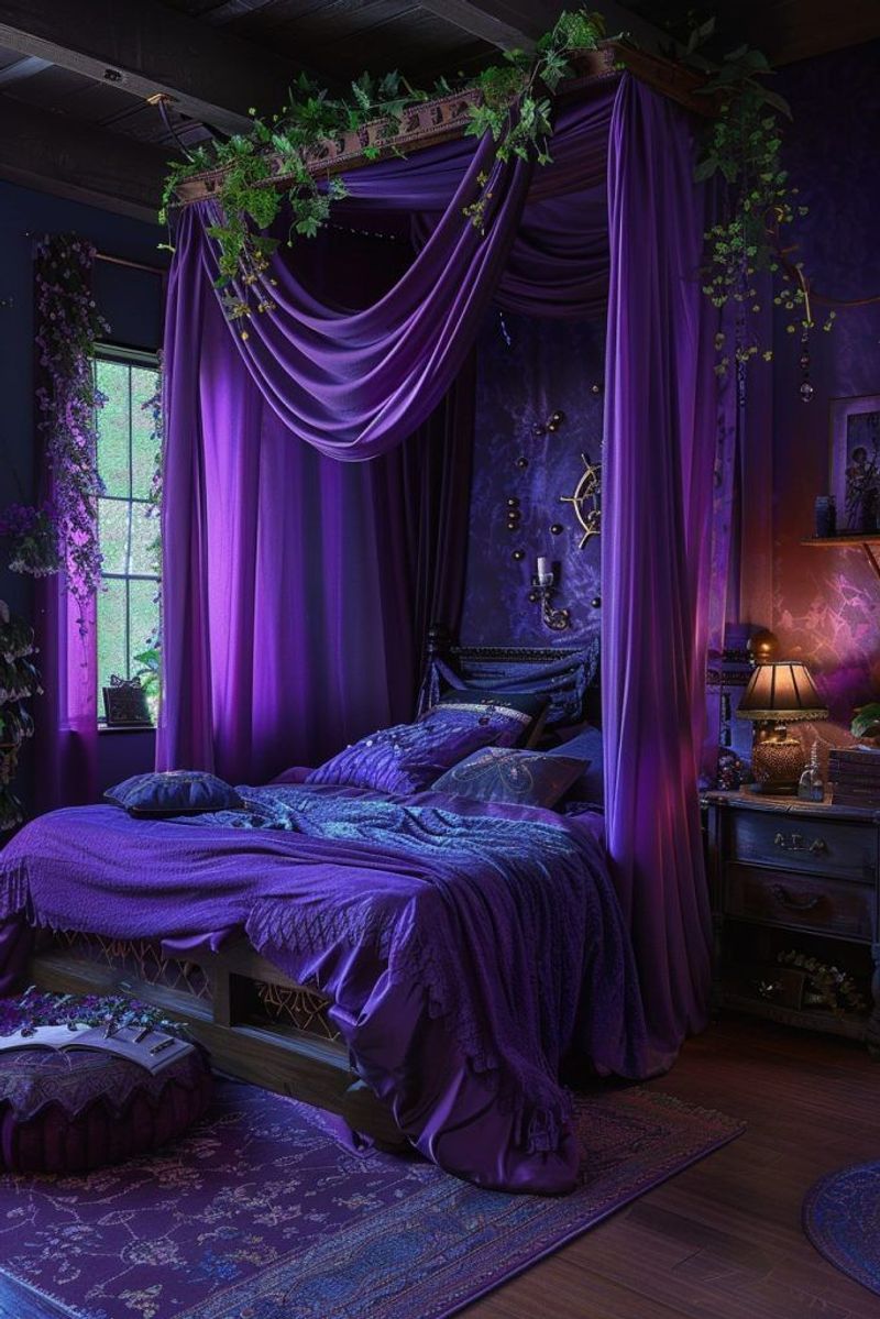 Royal Purple Canopy Dreams
