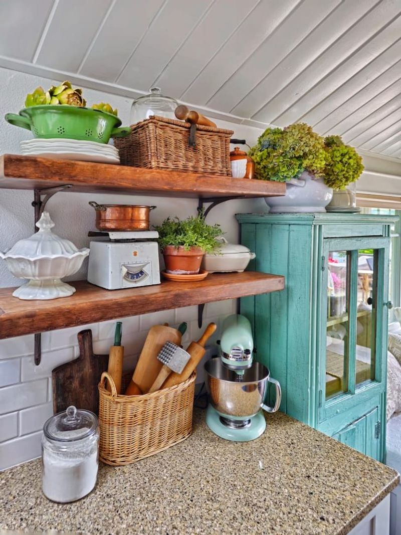 Embrace Open Shelving With Character
