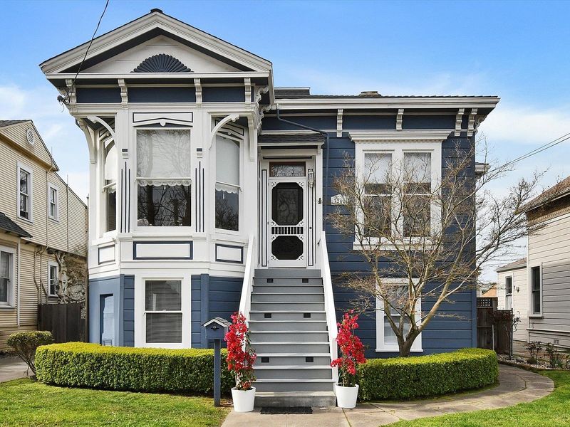 Victorian Flair with a Bold Blue Twist