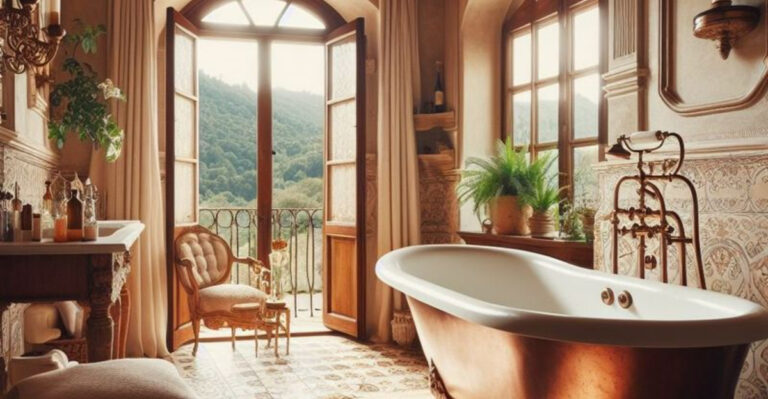 19 Key Design Elements To Give Your Bathroom A Mediterranean Inspired Look