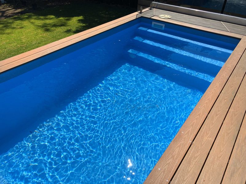 Classic Rectangle With Wooden Deck