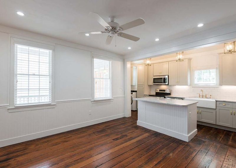 Modern Kitchen And Living Space
