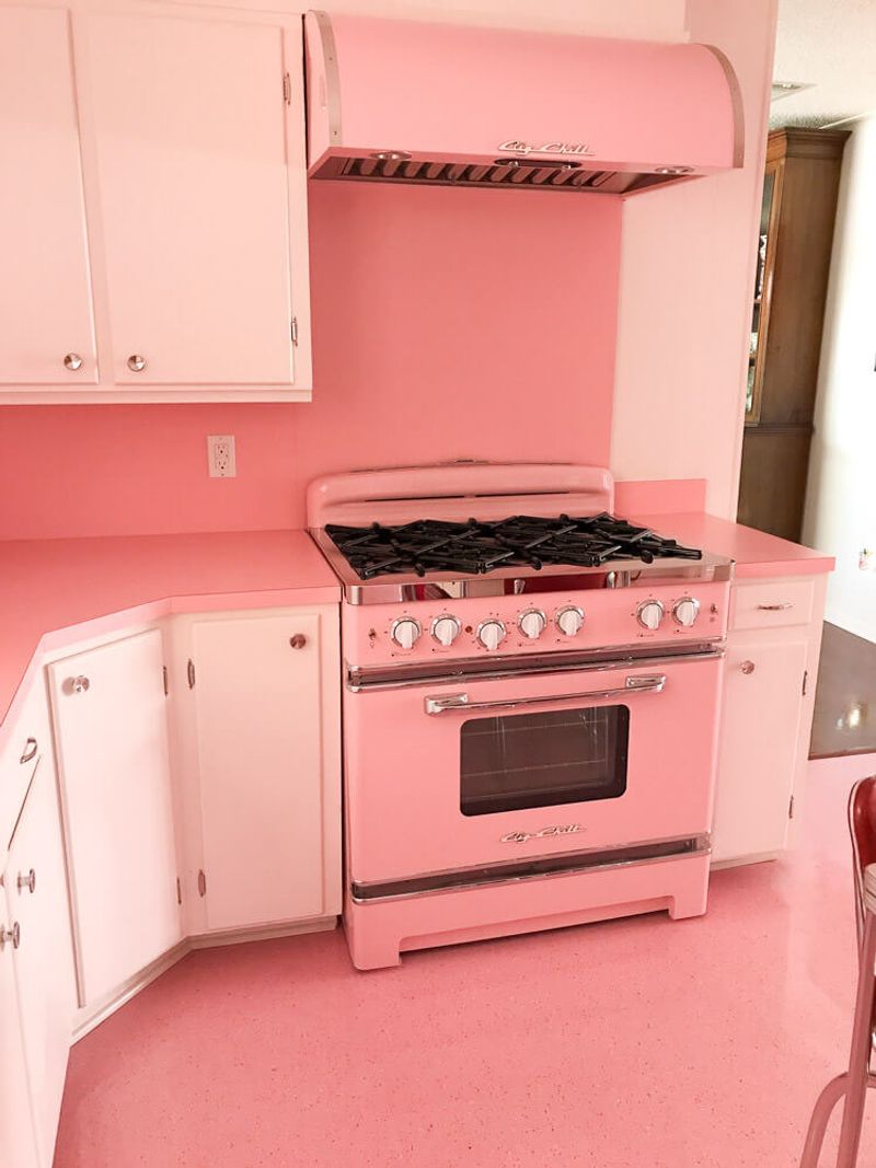 Flamingo Pink Appliances