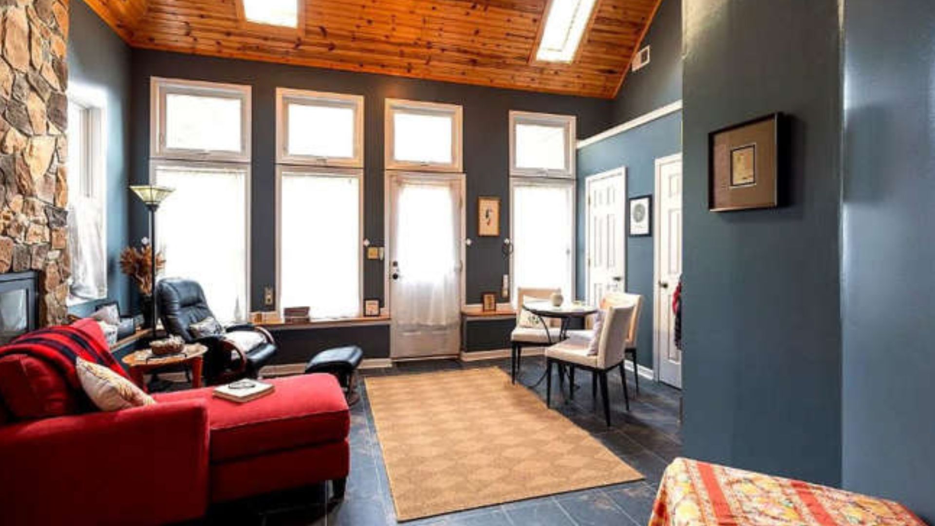 colorful living room
