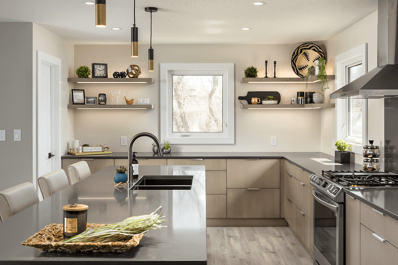 Smaller Kitchens Feel Larger