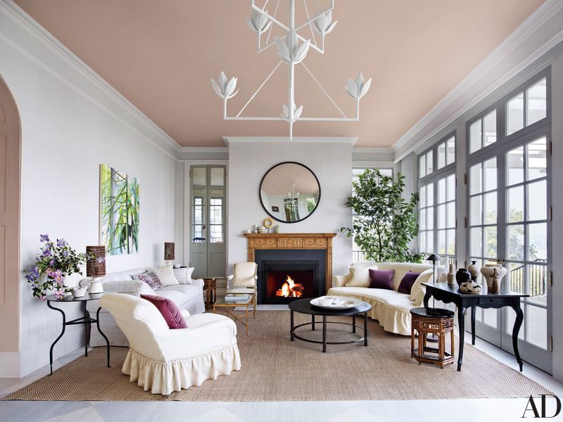 Painted Ceilings in Soft Tones