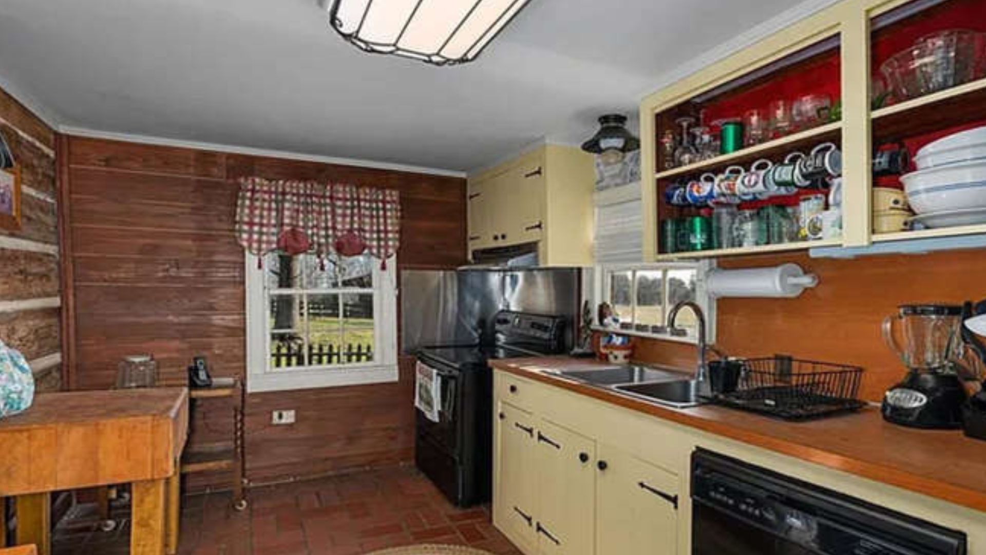 authentic vintage kitchen