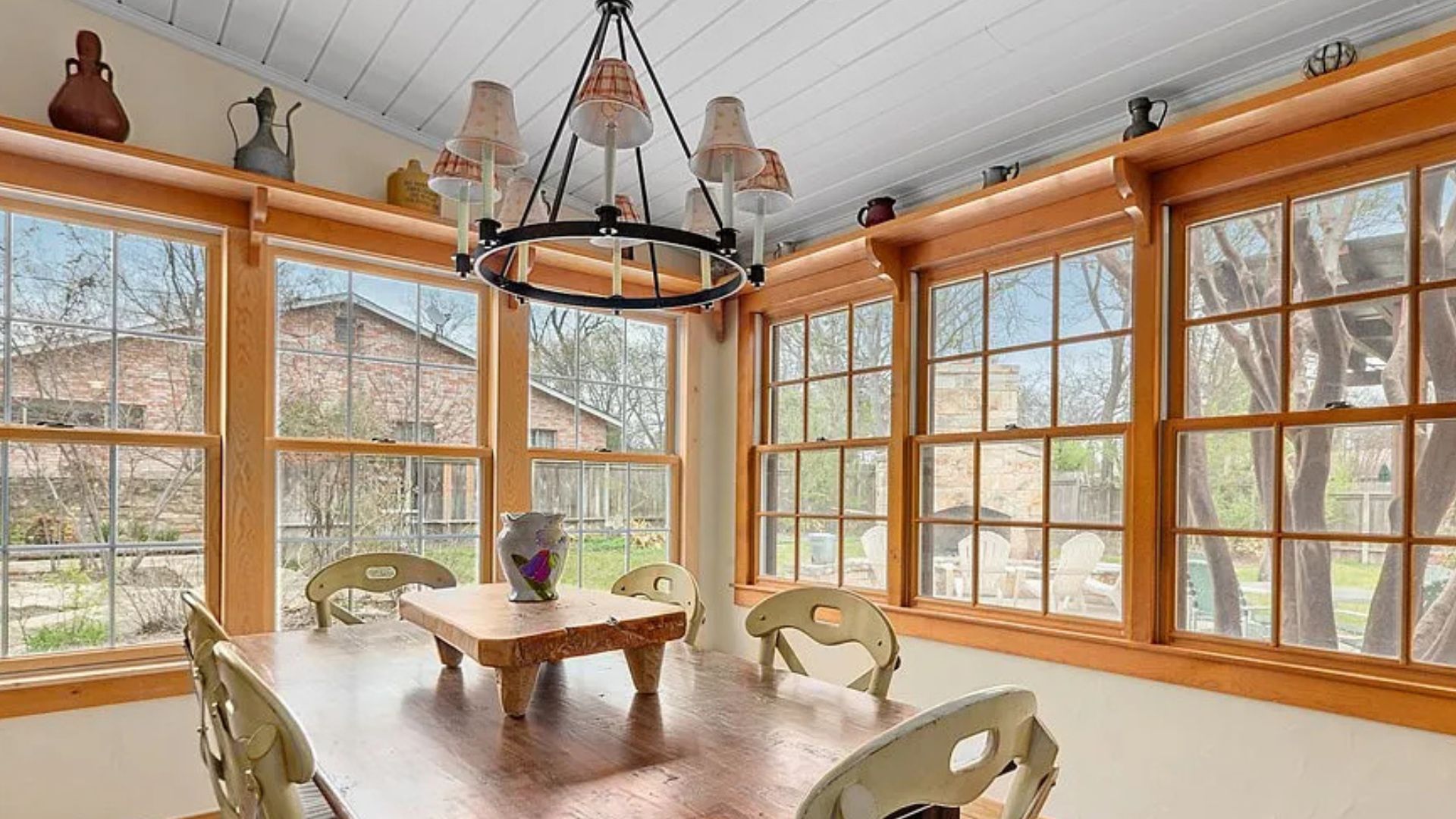 authentic window casing