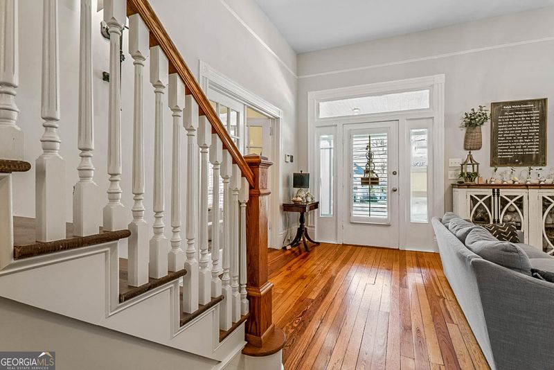 A Welcoming Entryway with Classic Grace