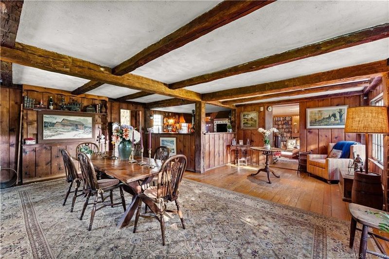 Dining Room with Colonial Charm