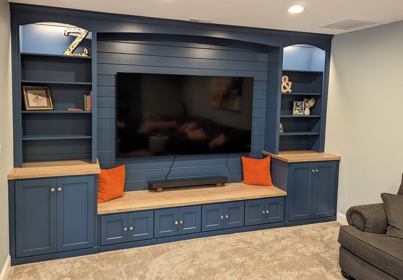 Built-In Entertainment Center