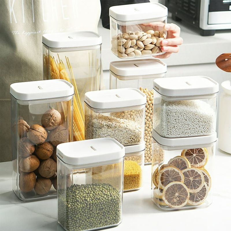Use Clear Storage Containers