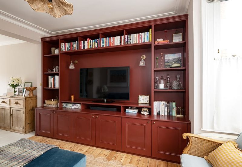 Media Rooms with Built-In Entertainment Centers