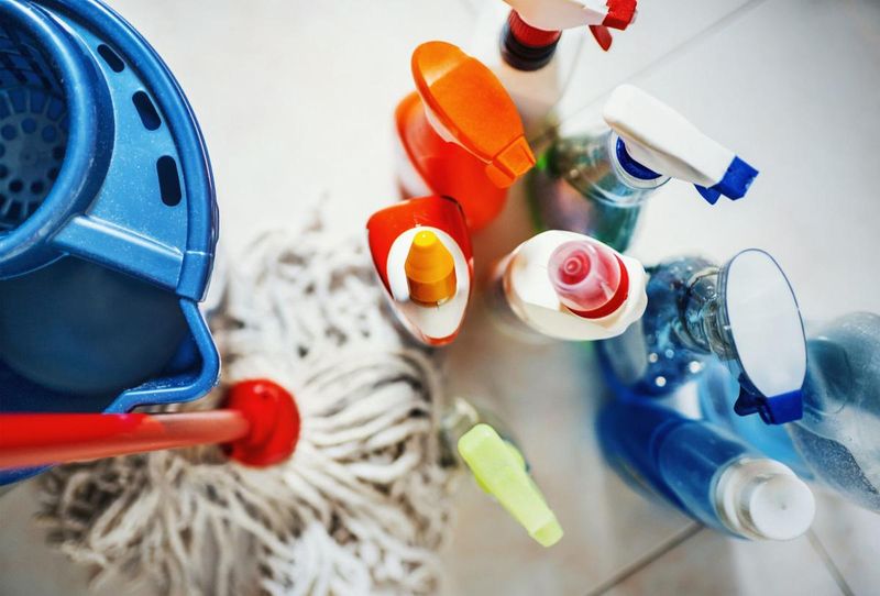 Toxic Cleaning Product Stockpiles