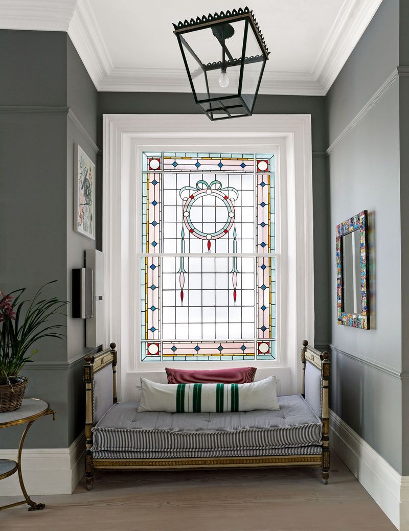 Stained Glass Adds Colorful Charm